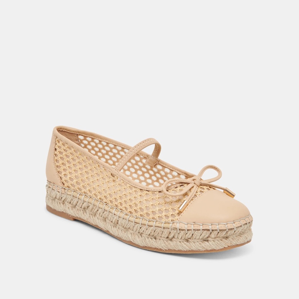 Dolce Vita Beige Espadrille Flats CAMBRE NWT
